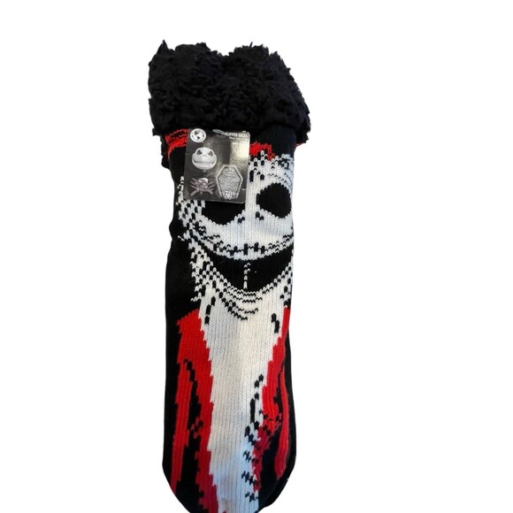 Christmas Socks Thick Armomasoles Santa and Nightmare before Christmas 2 pr - Picture 5 of 9